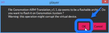 Genymotion ARM Translation Installer 2