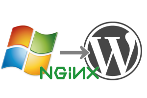 wordpress windows nginx